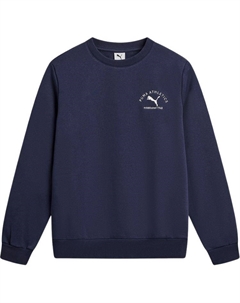 Свитшот Athletics FW25 мужской, темно-синий Puma