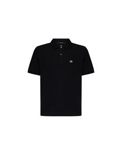 Мужская черная поло C.p. company