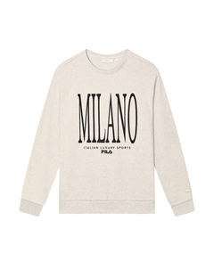 Свитшот мужской светло-хаки вересково-серый Fila