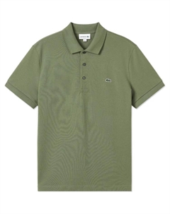 SS25 Футболка-поло мужская BMY/хаки грин Lacoste