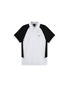 Белая поло для мужчин Hugo boss