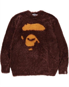 Вязаный свитер мужской, коричневый A bathing ape®