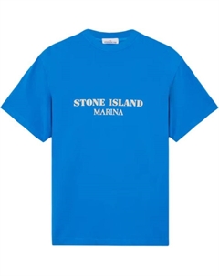 Футболка Marina мужская bright blue Stone island