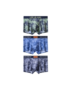 Трусы Cordura мужские, 3 шт, светло-голубой Lee
