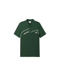 Зеленая поло для мужчин Lacoste