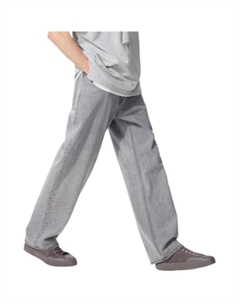 Джинсы мужские светло-серые, светло-серый Uniqlo