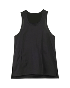 Майка Y 3 из хлопка, черный Y-3