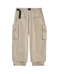 Карго-брюки с поясом на пряжке, светлый хаки Y-3