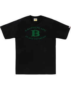 Футболка Bape Money B Logo, черный A bathing ape®