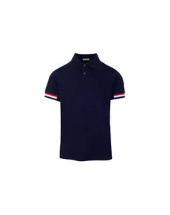 Поло синее мужское SS22 Moncler