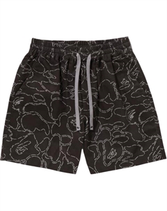 Bape Camo спортивные шорты, черный A bathing ape®