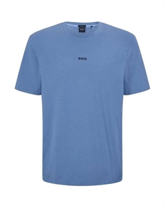 Футболка мужская синяя Hugo boss