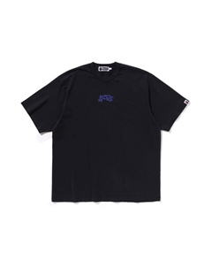 Футболка с принтом логотипа, серый A bathing ape®