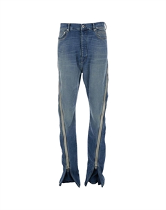 Болан банана зип джинсы, синий Rick owens drkshdw