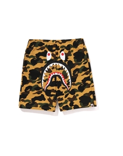 1st Camo Shark Track шорты, камуфляж A bathing ape®