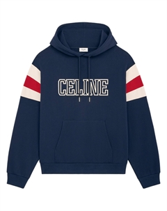 Худи с логотипом, синий Celine