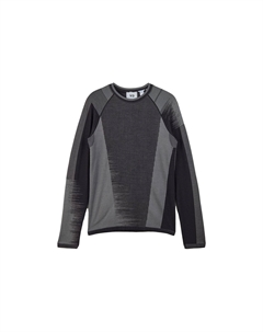 Футболка с длинным рукавом в полоску, черный Y-3