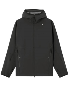 Куртка с капюшоном на молнии, серый Stone island