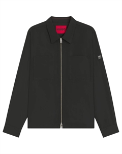 Мужская черная рубашка Hugo boss