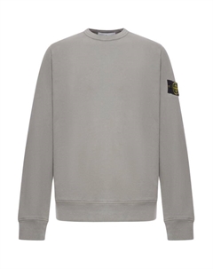 Свитшот с нашивкой-логотипом, серый Stone island