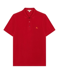 Красная поло для мужчин Burberry