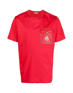 Футболка мужская красная Moncler