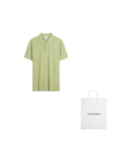 Мужская поло, зеленый Calvin klein