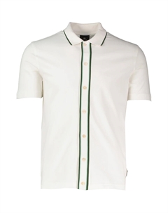 Пуговичная рубашка с растяжкой, белый Paul smith