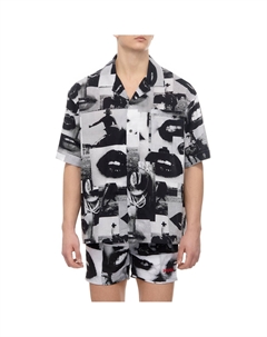 Мужская черная рубашка Hugo boss