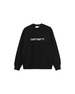 Свитшот с вышитым логотипом, черный Carhartt wip