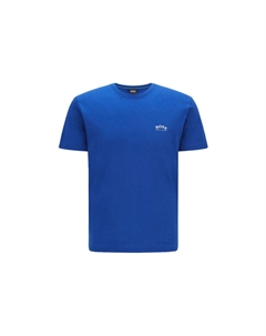 Футболка мужская синяя Hugo boss