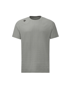 Short Sleeved Shirt Men's, Gy-Wild Dove Descente