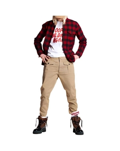 Dsquared2 узкие зауженные карго-штаны