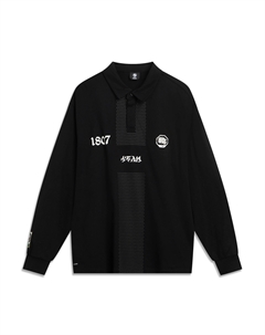 Футболка поло мужская black Li-ning