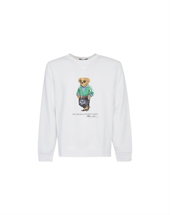 Белая толстовка Men's White Polo ralph lauren