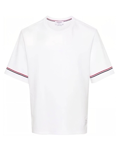 Футболка RWB Stripe Crewneck, белый Thom browne
