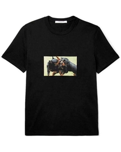 Футболка мужская черная Givenchy