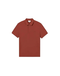 Футболка-поло мужская темно-красная Lacoste