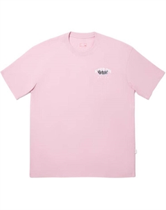 Футболка мужская с цветочными ветвями pink Li-ning