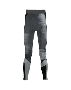 Брюки Y 3 с логотипом и полосками, серый Y-3