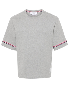 Футболка RWB Stripe Crewneck, серый Thom browne