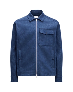Джинсовая рубашка, синий Moncler
