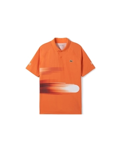 Оранжевая поло для мужчин Lacoste