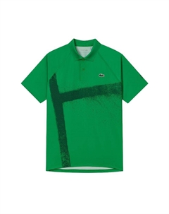 Мужская поло, зеленый Lacoste