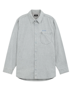 Мужская рубашка, серый We11done