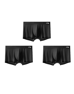 Мужские трусы-боксеры, Black[3 Pack] Li-ning