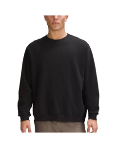 Тяжелый флисовый свитшот, черный Lululemon