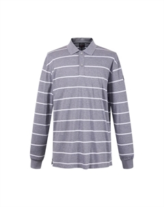 Яхтенная поло мужская серая, серый Paul & shark