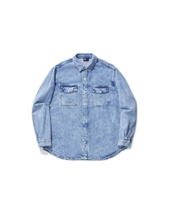 Мужская рубашка светло-голубого цвета Li-ning