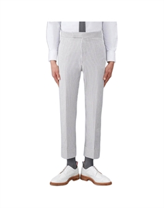 Повседневные брюки мужские серые, серый Thom browne